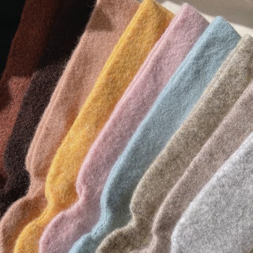 Hycurey Cashmere Neck Warmer Solid Color Heart Cross Tie Shawl Scarf Women’s Fall Winter Fuzzy Scarves Wrap Pullover Collar3