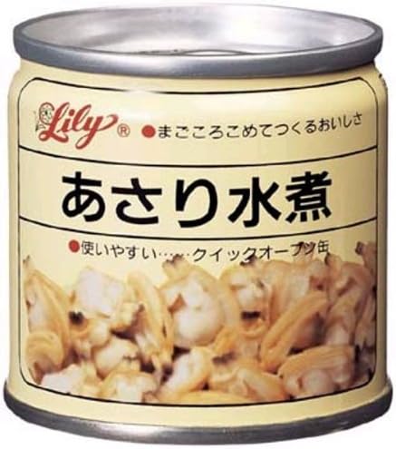 Amazon リリー あさり水煮 85g 内容総量 6個 リリー 魚介の缶詰 瓶詰 通販 Amazon リリー あさり水煮 85g 内容総量 6個 リリー 魚介の缶詰 瓶詰 通販