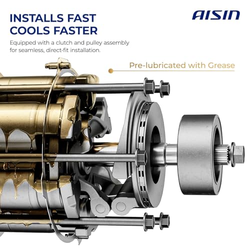 AISIN AFTERMARKET ACCHY-00463 Air Conditioner AC Compressor - Compatible with Hyundai Tucson 2019-2021 2.0L - with 6-Pulley Groove, with Clutch by AISIN - Used condition - Image 8