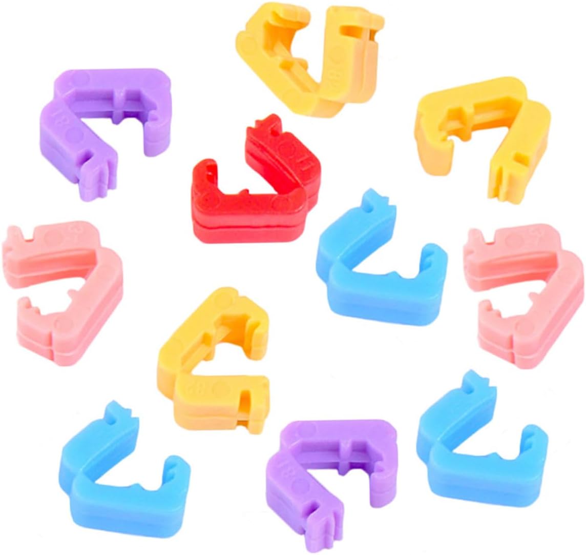 Colorful Balloon Sealing Clips 200pcs Plastic Party Accessory