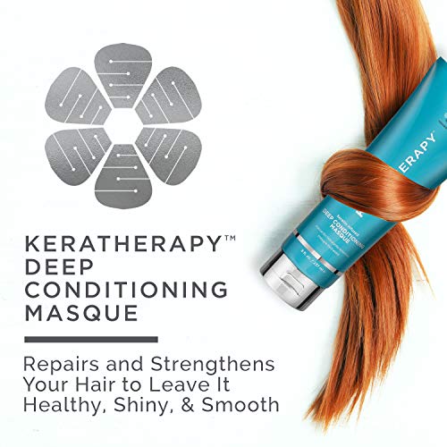 Keratherapy Keratin Infused Deep Conditioning Masque, 8 Fl. Oz., 237 Ml - Moisturizing & Hydrating Hair Treatment With Kerabond, Jojoba, Nettle Root Extract, Wheat Oil, & Persian Walnut #TOP5