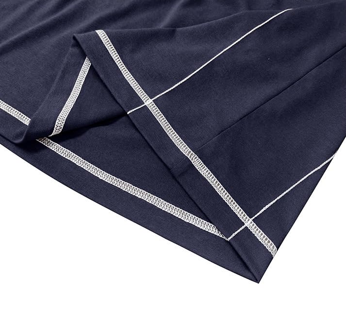 Mens Henley Shirt Long Sleeve Casual Button T-Shirts Fashion Cotton Soft Pullover Shirt4