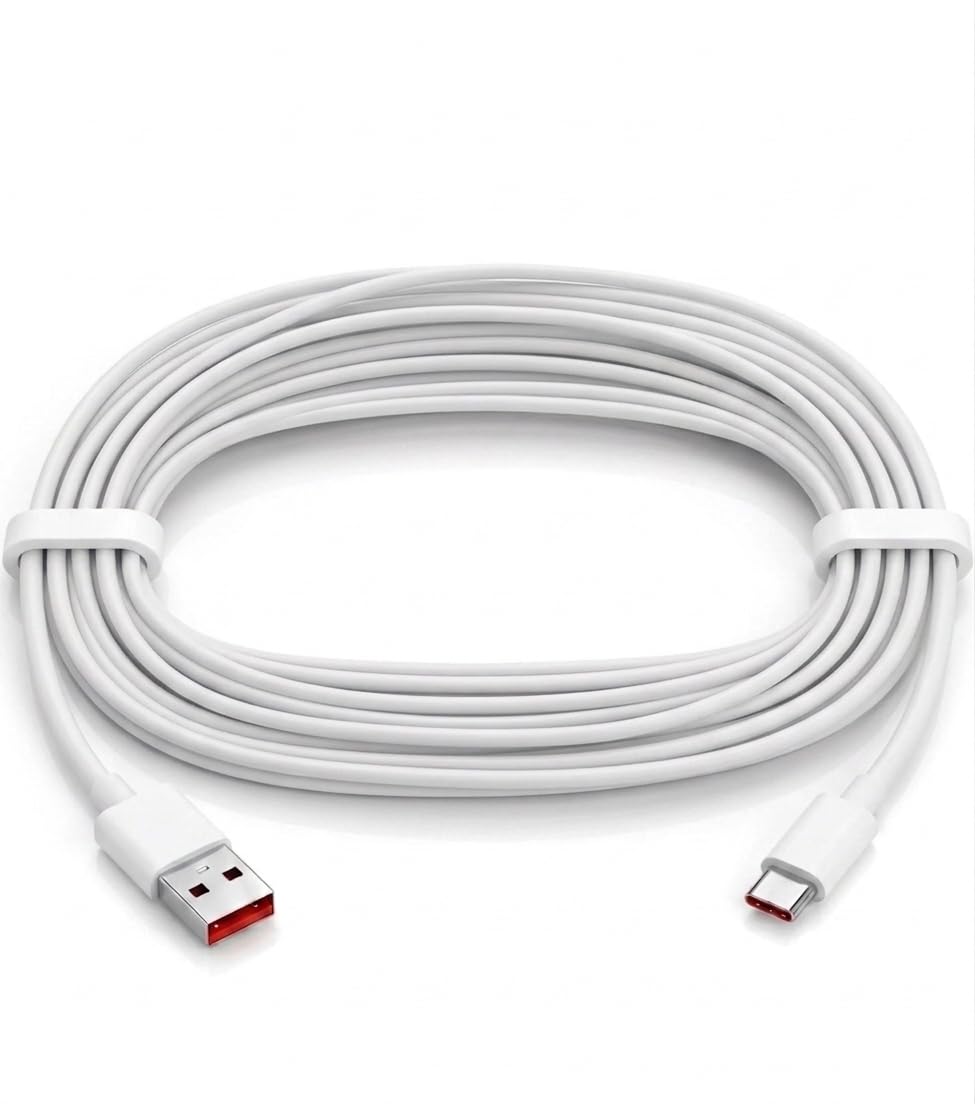 2 Meter | USB to Type-C | Fast Charging Cable | Red | 2 Metre | 480 Mbps Data Transfer | for Smartphones and Tablets-image-26