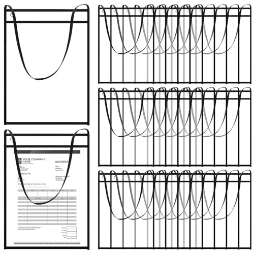 Pochette réutilisable effaçable noire pour organiser les ateliers de groupe en classe