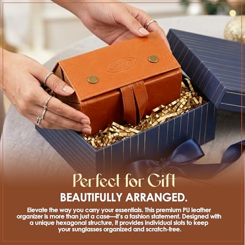 Image of LEDO Sunglasses Box Organizer Holder Case