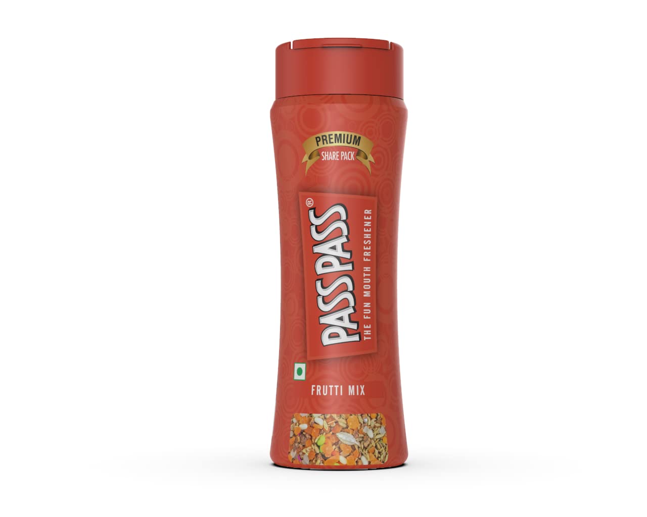 Pass Pass Frutti Mix Mouth Freshener Dinning Table Pack 105 Gram, Mixed-Fruit