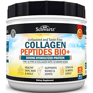 Collagen Peptides Powder – Grass Fed, Pasture Raised with Aminos – Promotes Healthy Skin Hair & Nails – Bone & Joint…
