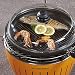 Produktbild "MARTIN WEBER" BBQ Grillpfanne 32 cm rund mit Glasdeckel - Zum Grillen auf jedem Grillrost - Holz - Kohle - Gasgrill -Da es ja auch bei Grillgeräten verschiedene Qualitätsunterschiede gibt, probierte mein Mann sich in verschiedenen Preisklassen aus, jedes mal das gleiche Ergebnis: Das Grillgut blieb an jeder Grilloberfläche kleben. Daher entwickelten wir unsere neue Grillpfanne. Für einzigartigen Grillgenuß 1. Platz bei BBQ Award 2014 Fire & Food und auf der Erfindermesse in Nürnberg(IENA 2014) gleich zwei Goldmedaille.