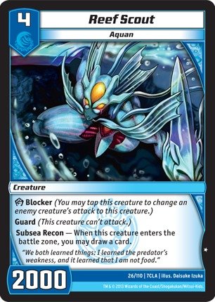 Kaijudo TCG - Reef Scout (26/110) - Clash of the Duel Masters