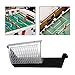 KQFCAZRE Foosball Table Goal Replacement Mini Soccer Goal Net Foosball Tabletop Accessories Foosball Ball Holder for Indoor Sports Table Player, Black Silver