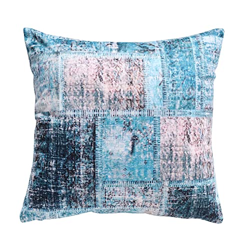 Image of Ravaiyaa - Attitude is everything Pure Velvet Square Cushion Cover Stylish & Comfortable Pillow Cushion Cover for Bedroom, Living Room & Home Decor 2 PC Set (16 inchx16 inch Inches)