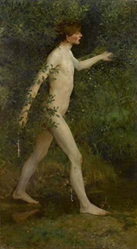 A Woodland Bather Henry Scott Tuke impression de musée - 2