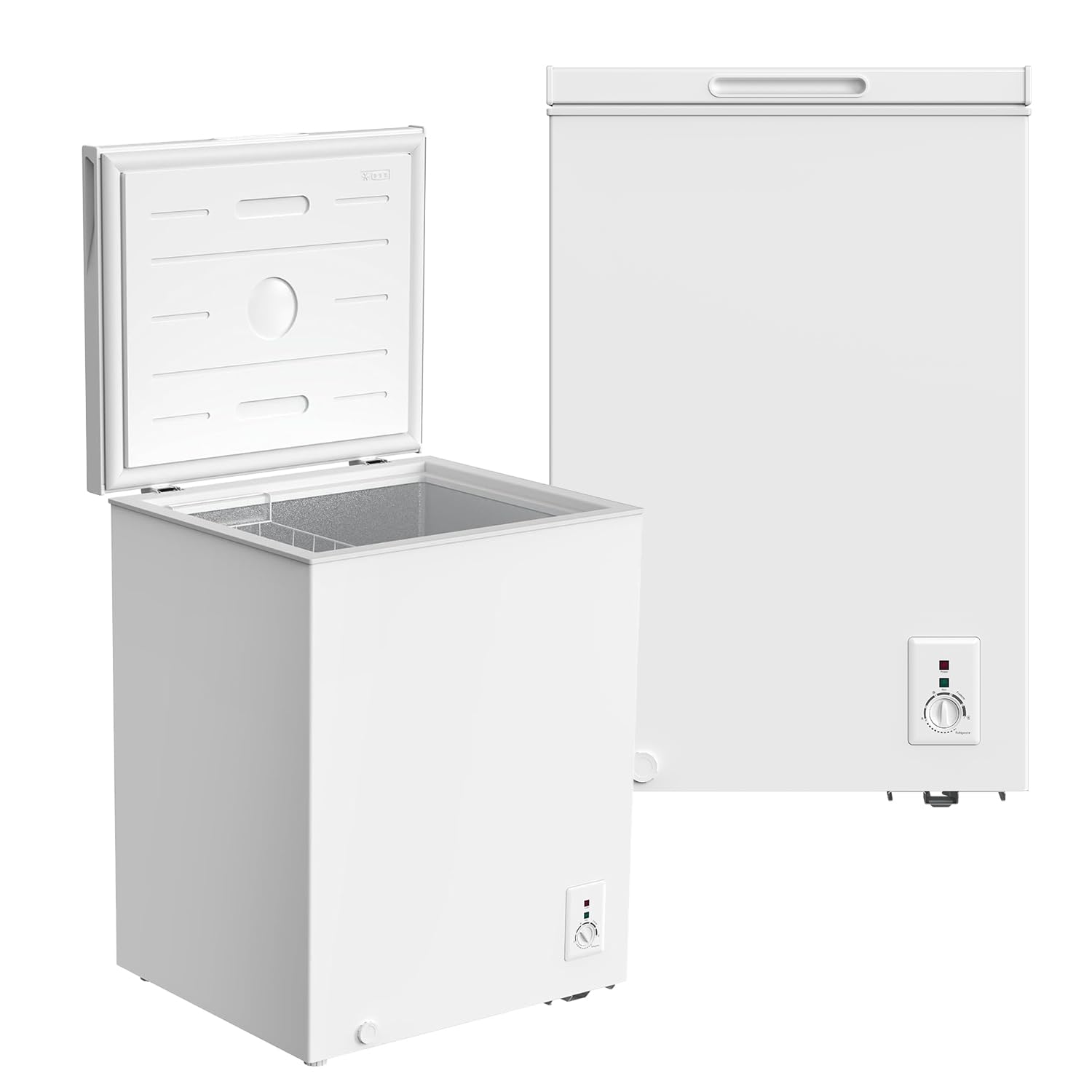 YUNA FROSTER 100 Gefriertruhe DUAL Modus mit Drahtkorb 4 Sterne Gefrierfach weiß