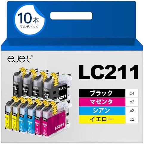 Amazon.co.jp: 【ブラザー純正】インクカートリッジ4色パック(エコ 