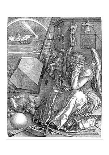 Affiche encadrée Melencolia Albrecht Durer pour habiller un petit mur vide