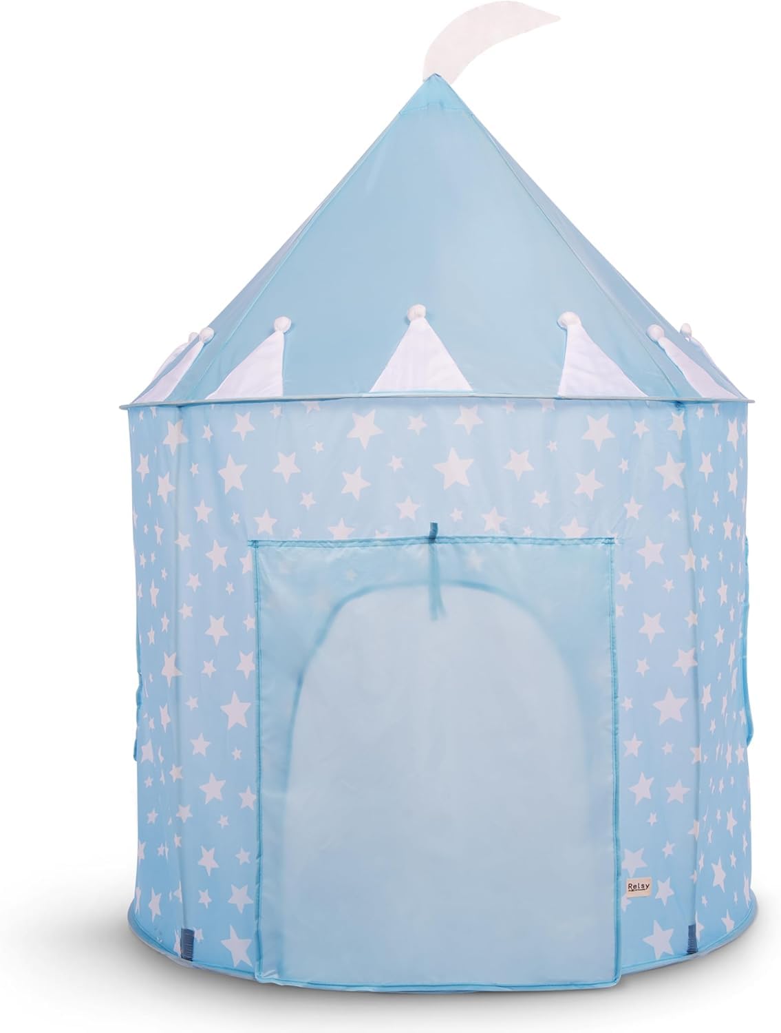 Túnel Azul y Tienda de Juego para Niños, Casa de Juego Interior/Exterior, Tienda de Juego Plegable para Niños con Túnel Pop-up de 180 cm, Piscina de Bolas y Juguetes de Jardín