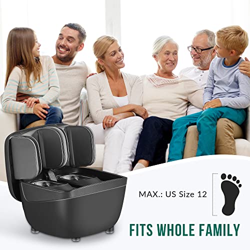 Snailax SL-K68 Shiatsu Foot Massager With Heat, Ottoman Rest, Foot Calf Massage Machine thumb #5