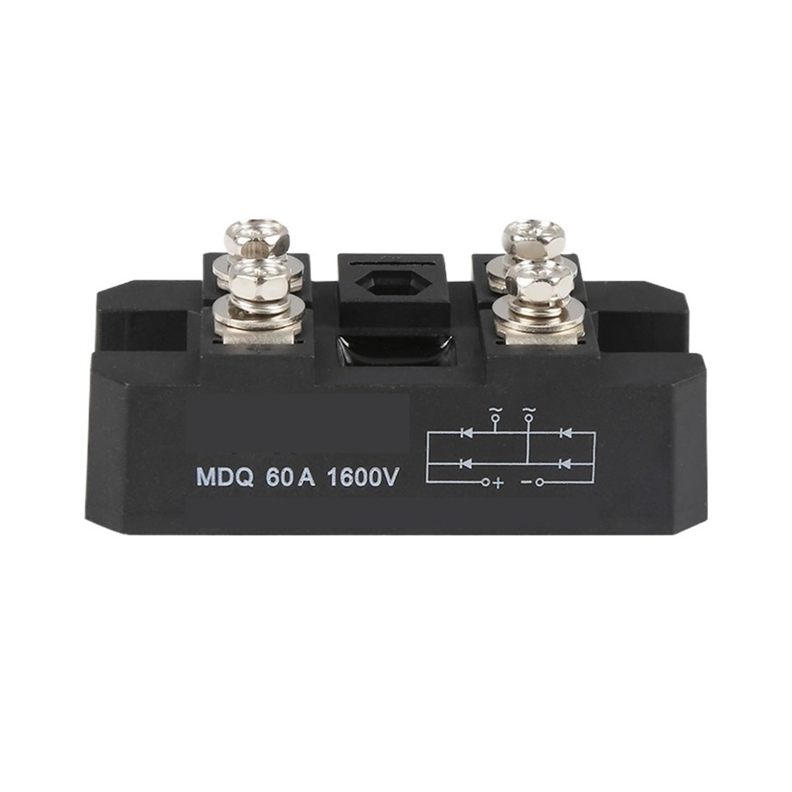 1 pz Raddrizzatore a Ponte Ad Alta Potenza MDQ60A 100A Raddrizzatore a Ponte a Diodi Monofase 4 Terminali Modulo Raddrizzatore a Ponte a Diodi MDQ100A(MDQ60A)