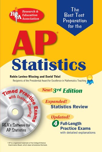 Amazon.com: Best Test Prep AP Statistics with CD-ROM (Advanced ...