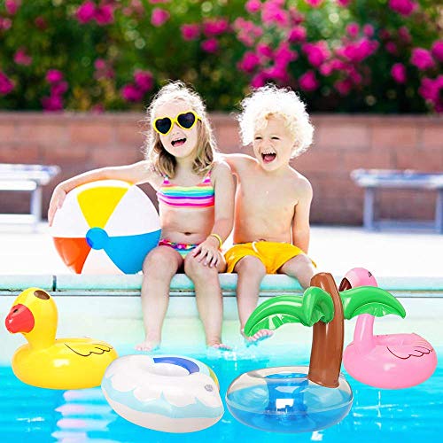 Pool Floaties For Girl Dolls, Fun Swimming Pool Party Ring Inflatable Drink Holder For11.5 Inch Dolls Pool Toys #TOP7