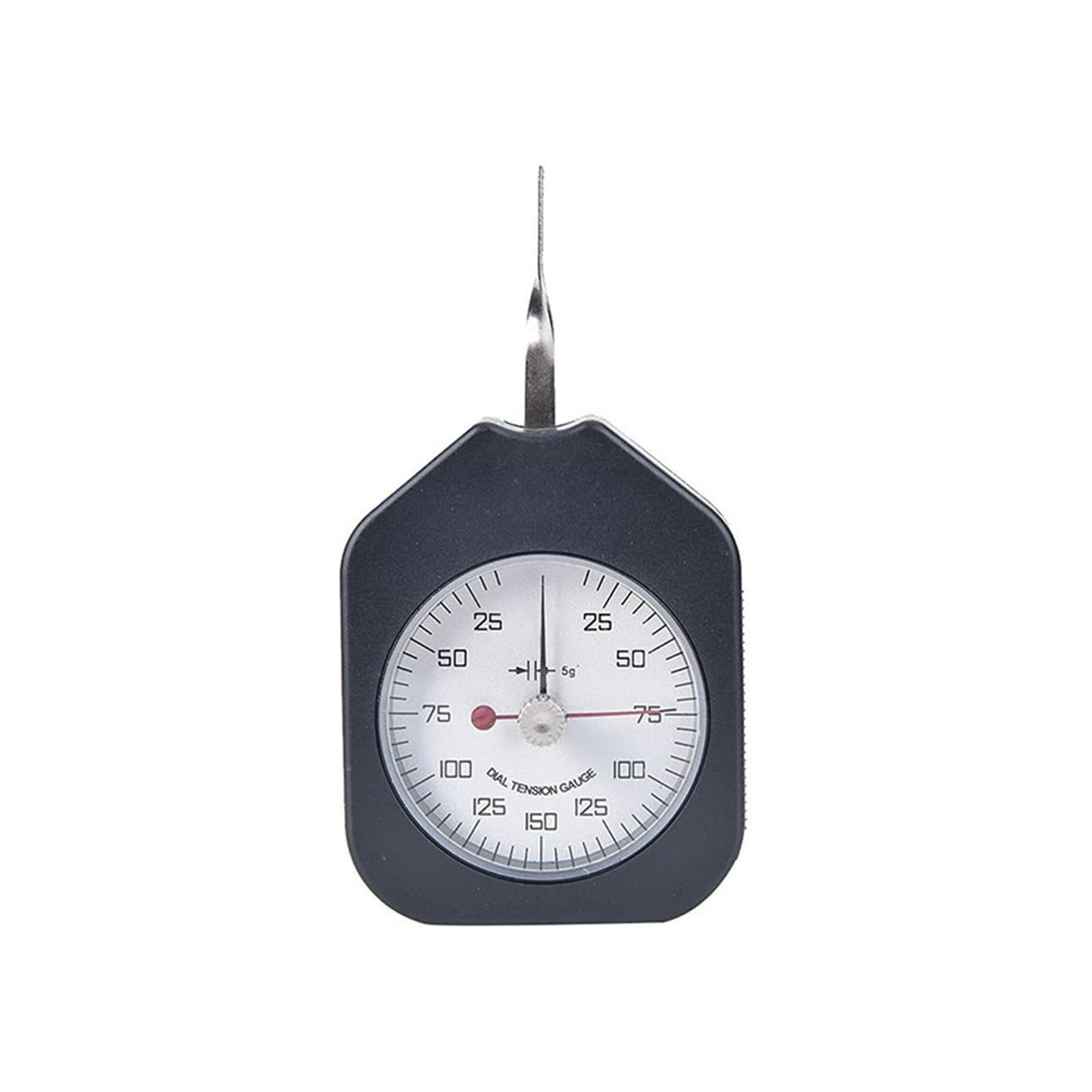 Hghadpltm Black High-Accuracy Tension Dynamometer Portable 0.3N Force Gauge For Textile Electronics Material Testing Various Test(5N)