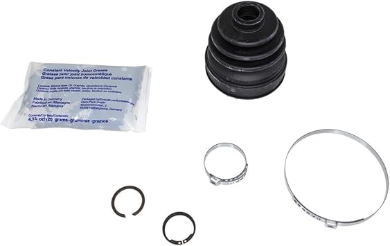 1X Front CV Boot CV Axle Boot CV Joint Boot Kit - الجزء الداخلي الأمامي يناسب Audi A4 2004-2009 يناسب Audi A4 Quattro 2004-2009 يناسب Audi A6 2006-2011 يناسب Audi A6 Quattro 2005-2011