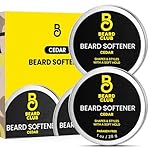 The Beard Club Cedar Beard Butter - Men's Styling Balm, Softener, Moisturizer, and Leave-In Conditioner - Beard Wax - 2oz