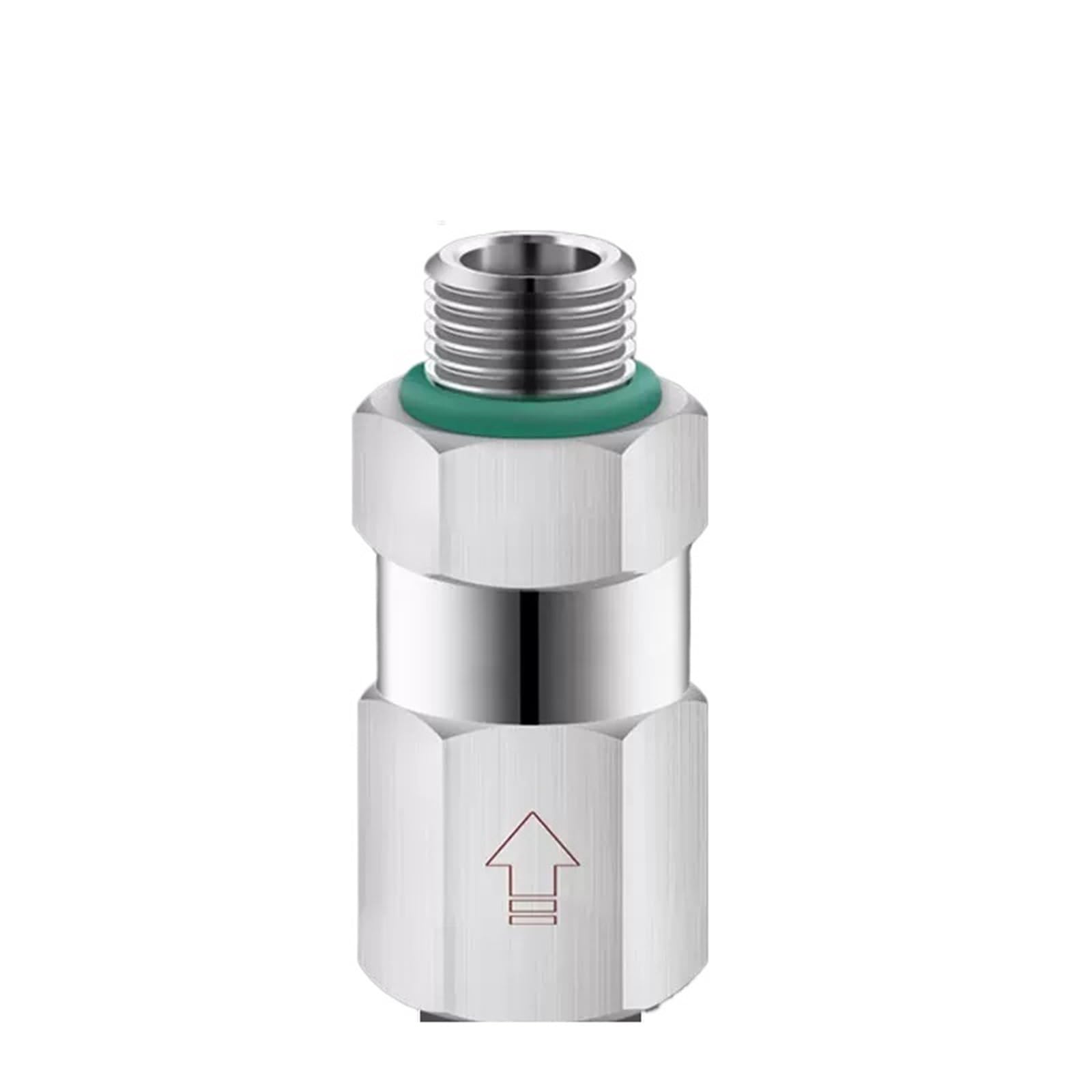 304 Stainless Steel Check Valve 1 Way Non-Return Valve(BSP1I8 Female-Male)