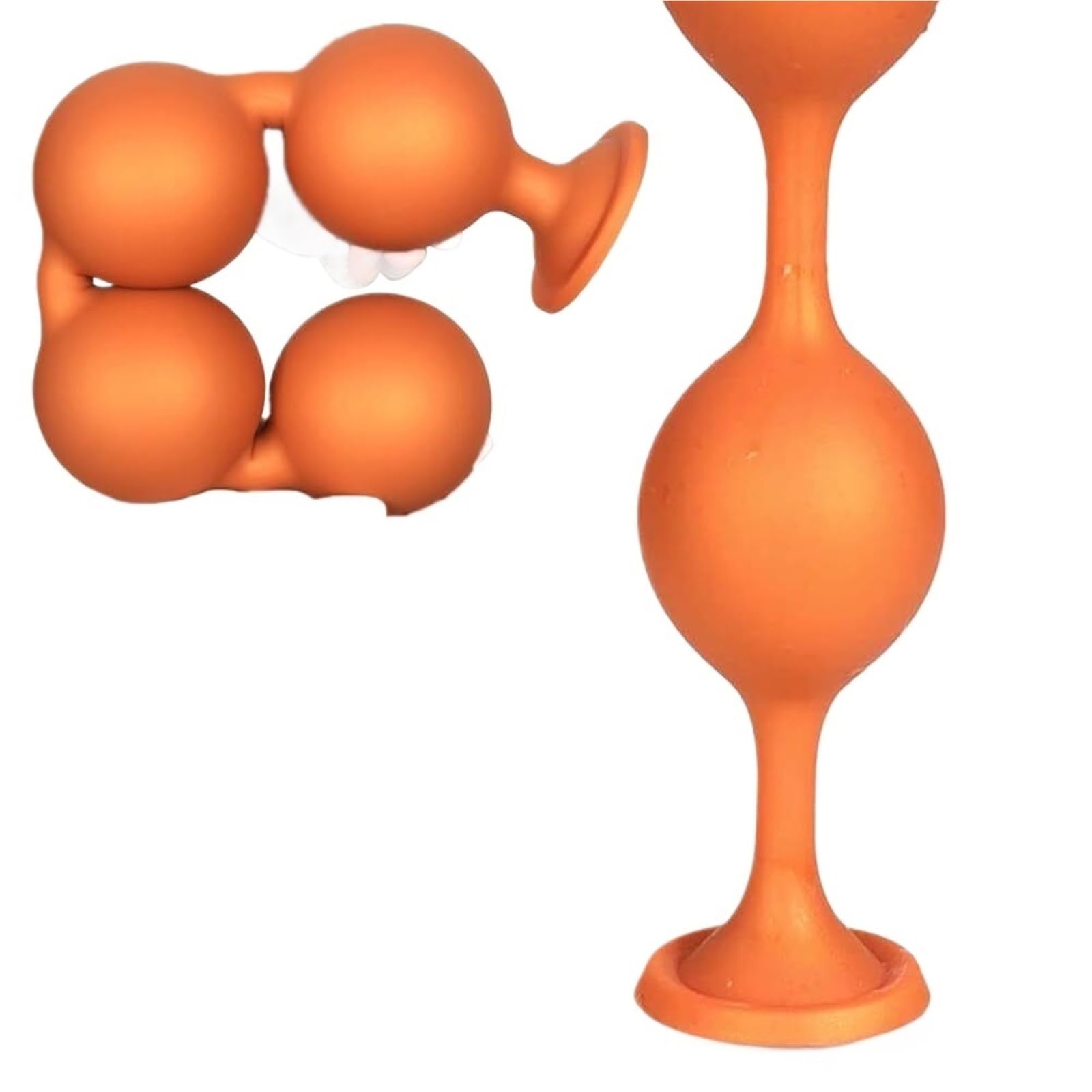 Perle Anali In Silicone Dorato XXL Dildo Anale Enorme Con Catena Anale Dildo Anale Per Donne E Uomini Plug Anale Con Ventosa Giocattolo Sessuale Dilatatore Anale