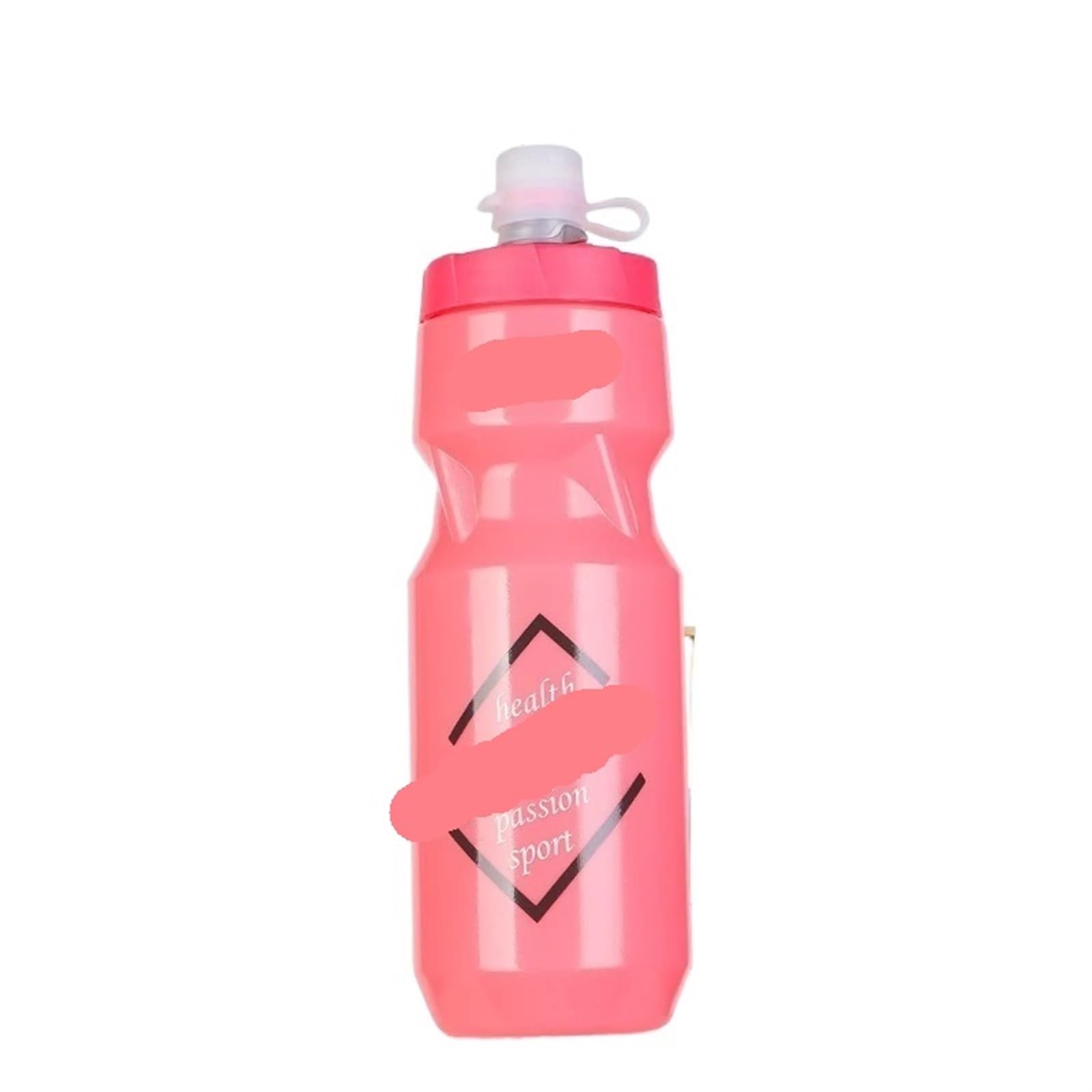 QuxetlRyz Sports Water Bottle Bicycle Water Bottle 710ML PP5 Lightweight Outdoor Sports Portable Cycling Kettle Mountain Road Bike Parts Accessories(Pink)