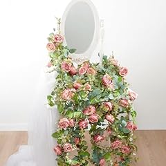 High Realistic Flower Purple Vines 5.4ft