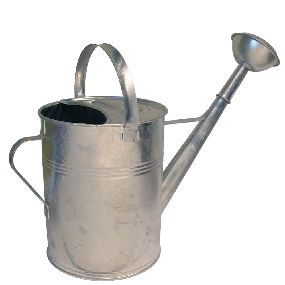 Metall Gießkanne 9 Liter, verzinkt