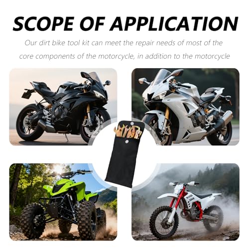 8PCS Portable Dirt Bike Tool Kit