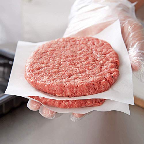 Waxed Butcher Paper Sheets | Hamburger Patty, | 1000 Non-Stick Wax Paper Squares Per Set (4.75x5) - Thumbnail 7