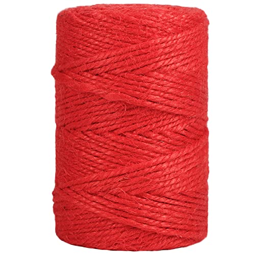 Cuerda de yute resistente de 3 mm para evitar roturas en lazos de regalos y plantas