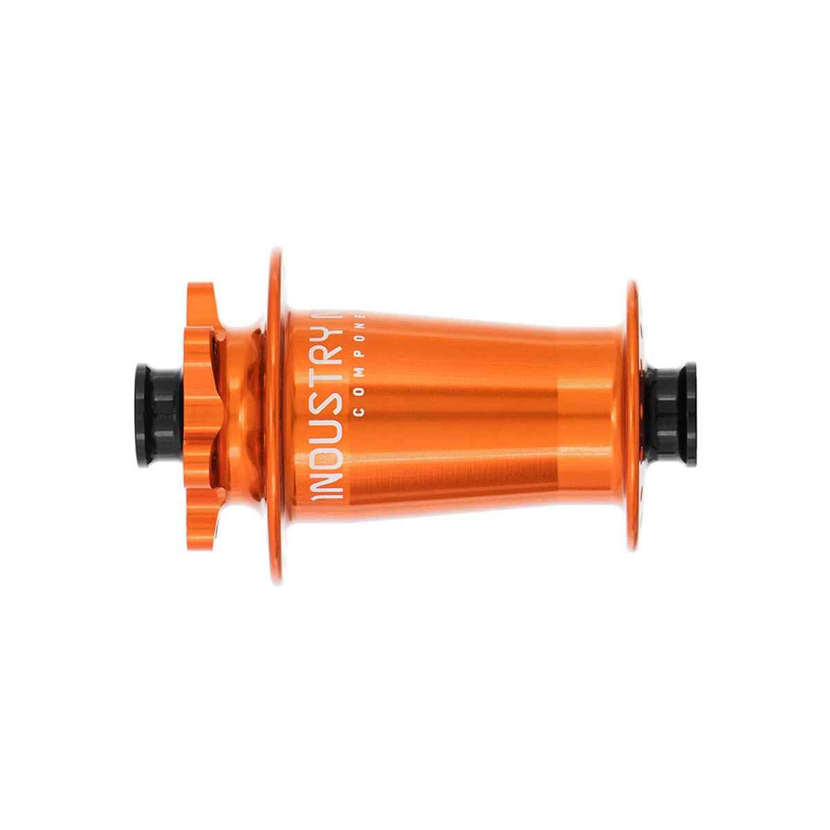 Industry Nine Hydra Classic Boost 6B Disc Hub Front 32H 15mm TA 110mm Boost Orange