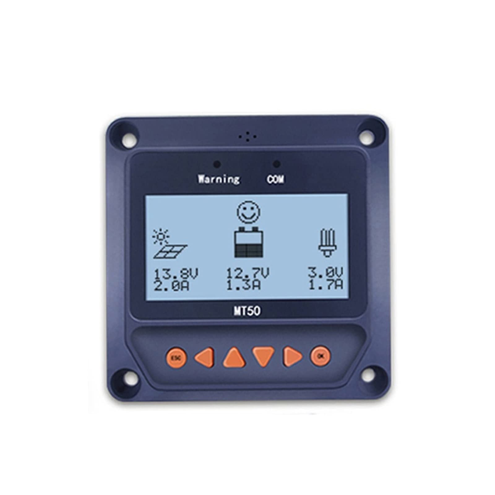 Leprem One Color Solar Remote Meter Display Mt50 For Mppt Solar Charge Controller