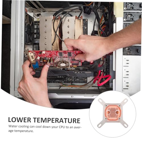 Refrigeración CPU con base de cobre para solucionar el sobrecalentamiento silenciosamente 3