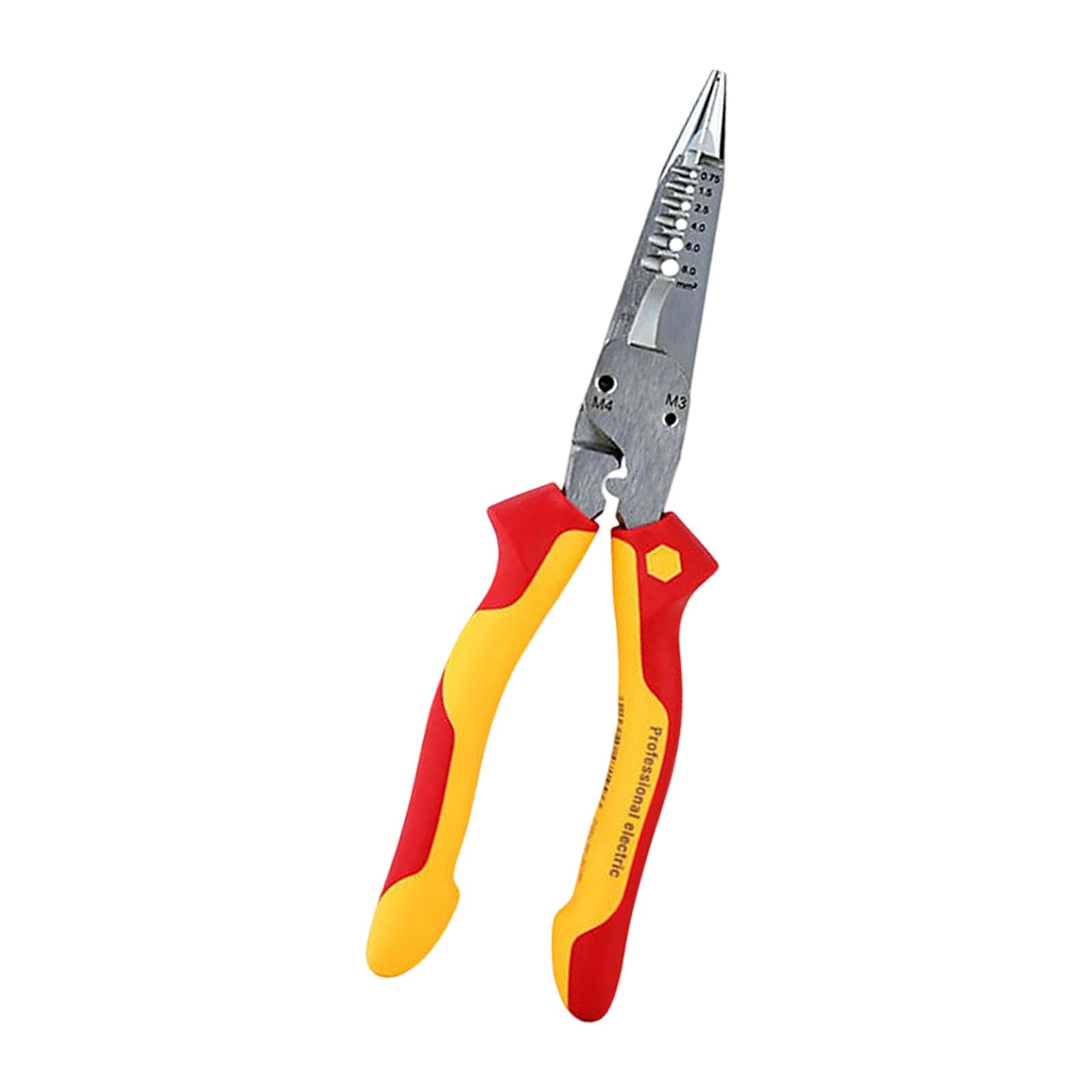 Kaccde Multifunction Electrical Wire Crimping Plier Crimper Plier Cable Crimping Tool Electrician Pliers Strippers