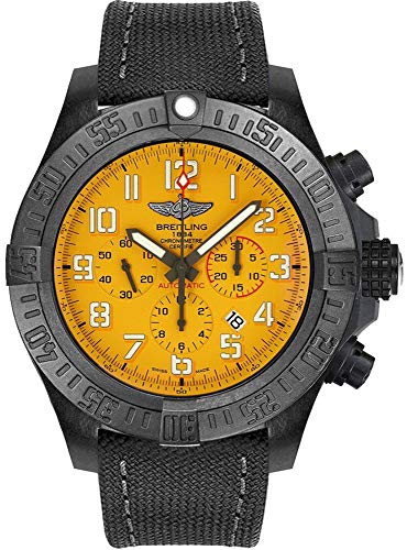 Breitling Avenger Hurricane Yellow Dial Men's Watch XB0170E4/I533-100W