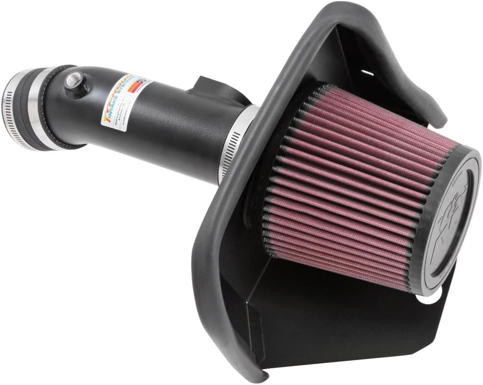 K&N Cold Air Intake System: High-Flow Air Filter, Increase Performance & Acceleration: Compatible with 2013-2018: Mazda 3, 69-6033TTK