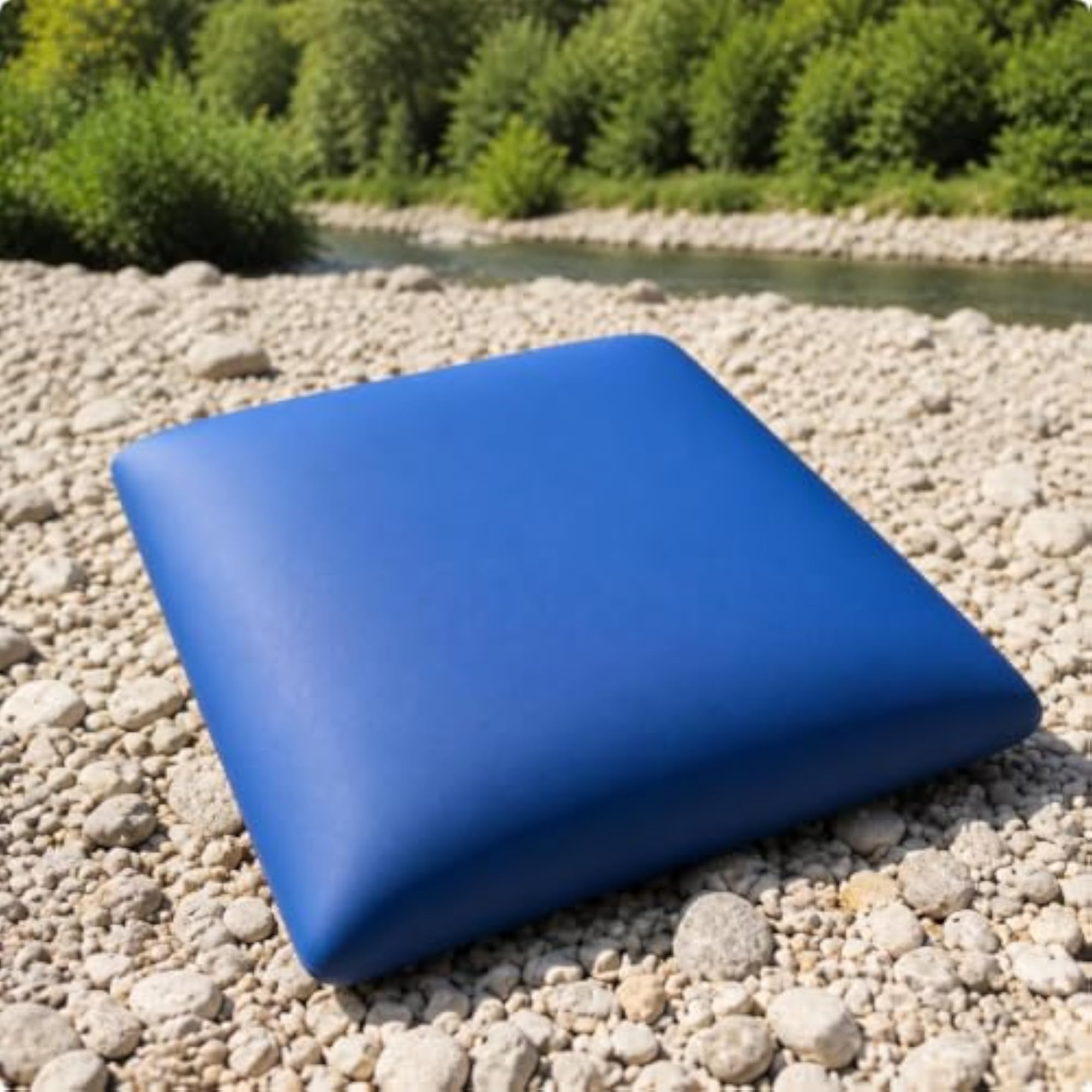 Waterproof Fishing Box Seat Cushion, High MemorySoft Base