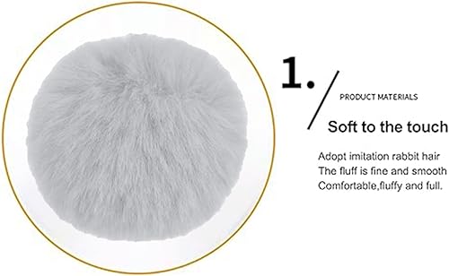 Miniatura 4 de MIUPOO Bolas de pompones para manualidades, accesorio de disfraz de pompones, bolas de pompones para artes y decoración de manualidades creativas,