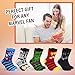 Marvel Mens Calf Socks US Size 7-11, Pack of 5 Soft Crew Socks for Sports, Spiderman Deadpool Avengers (7/11 US, Blue Multi)