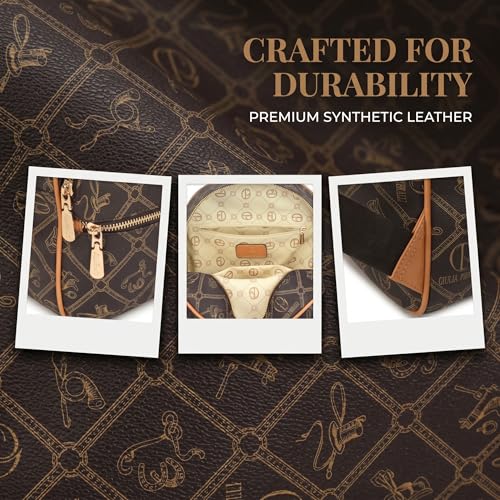 Image of JULIE FERRARO Small Backpack Purse for Ladies Women Fashion Multi Pockets Daypacks with Front Zip Pocket