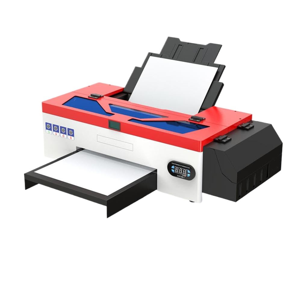 Testina di stampa L1800 compatibile con stampante A3 DTF stampante diretta su pellicola con forno per vestiti maglietta tessile Impresora DTF(L1800-C DTF SET 2)