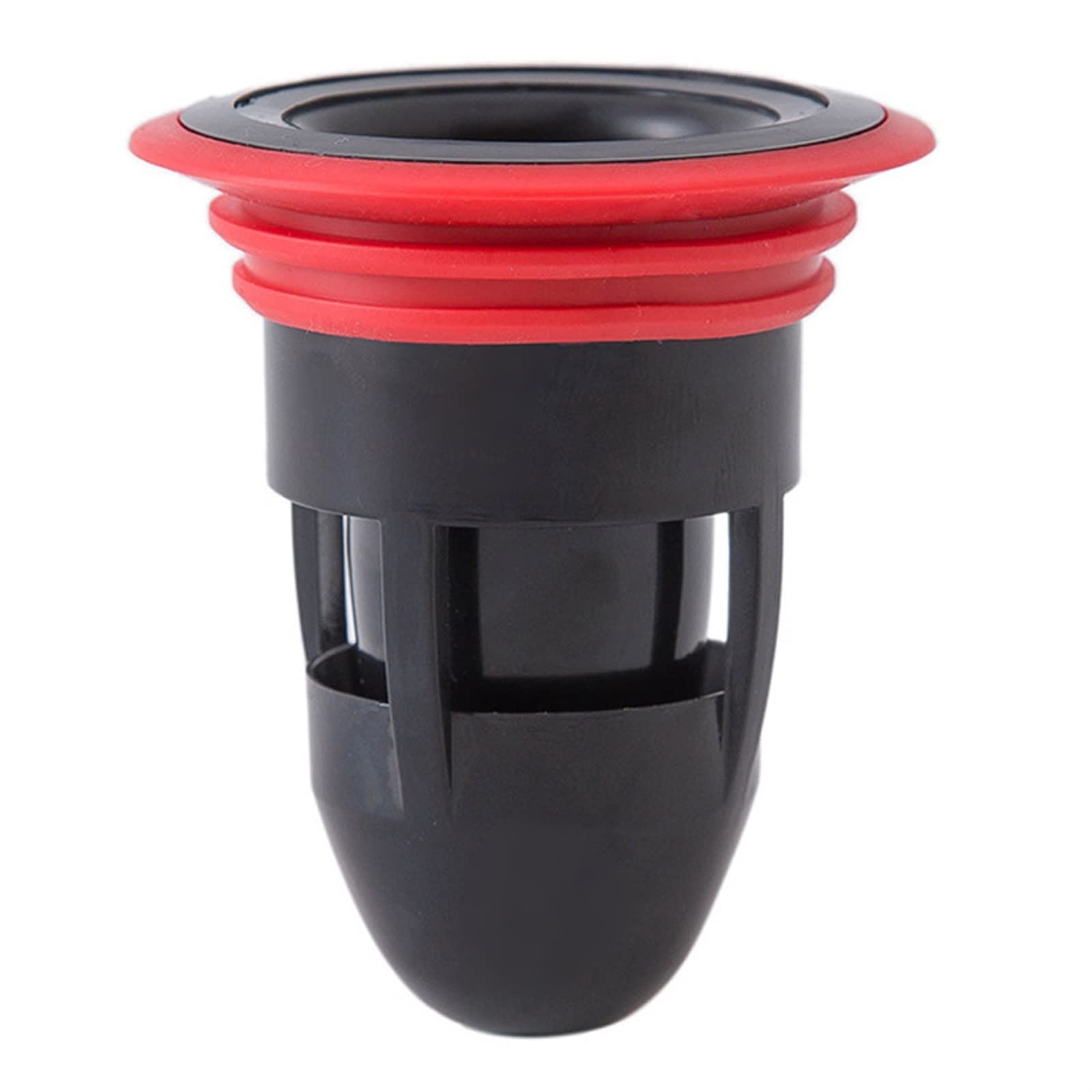JINGYAN Sink Drain Stopper Drain Floor Sink Strainer Plug Shower Backflow Corestopper Sewer Bathroom Preventer Hair Kitchen Drainer Silicone Odor Anti(White)