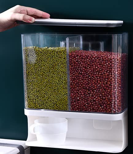 Caja de almacenamiento de arroz secos granos de café de pared 2