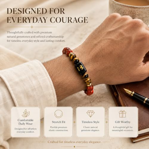 Image of Zodiac Bracelet for Men & Women | 12 Zodiac Signs & Rashi Collection | Natural Crystal Bracelets | Lab Tested Natural Stones | Premium Gift Box & Velvet Pouch