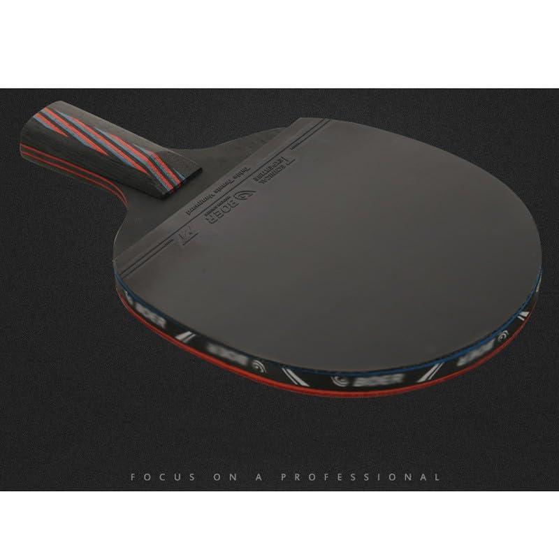 JITEM Professional Ping Pong Paddle, High Performance Table Tennis Paddle, Table Tennis Racket Suitable for Professional Players, Coaches and Enthusiasts(Color:B)